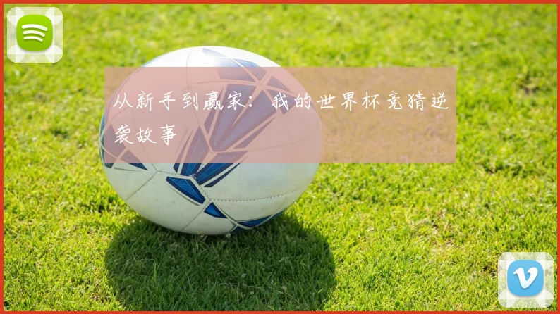 从新手到赢家：我的世界杯竞猜逆袭故事